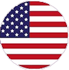 rounded image of american flag